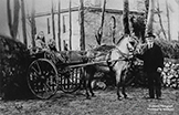 Trelavour Prazey - John Kent outside the rectory - Early 1900's
