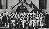 Fore Street - Crusaders outside Providence Chapel