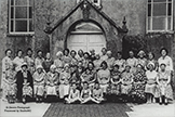 Fore Street - Crusaders outside Providence Chapel