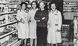 Staff inside St.Dennis Co-op